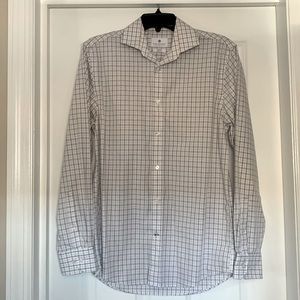 Men’s Ryan Seacrest Distinction Dress Shirt Slim Fit Neckline 15 32/33